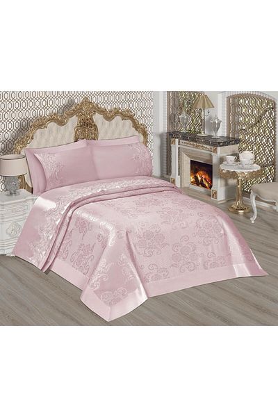 ZESA HOME Broker 6-Piece French Laced Dowry Pique set