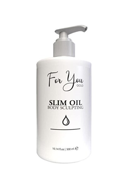 For You Gold Slim Yağ --sıkılaştırıcı--çatlak Karşıtı Selülit Yağı 500 Ml&g5 Cihaz Için