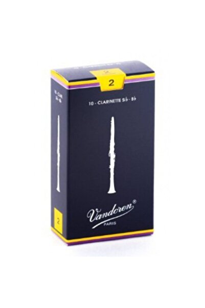 Vandoren Cr102 Model 2 Numara 1 Kutu 10 Lu Klarnet Kamışı
