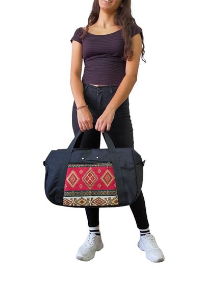 SYM SARAÇ Black Large Sports And Travel Bag