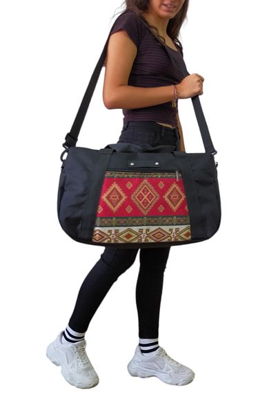 SYM SARAÇ Black Large Sports And Travel Bag