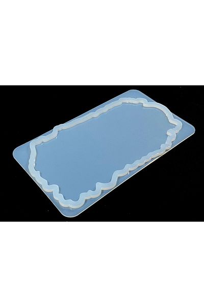 epoksikalipmarketi Epoxy Silicone Mold / Rectangular Geode Tray Mold