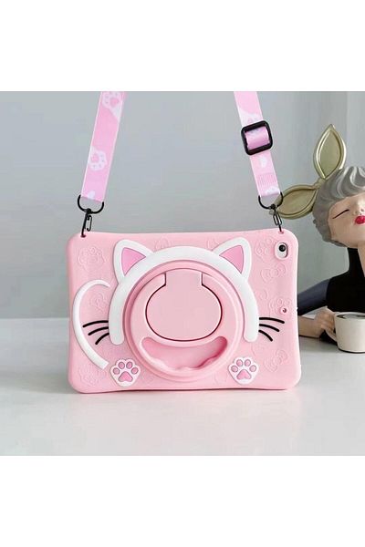 Alfa MEC Samsung Galaxy Tab A 8.0 T290 T295 T297 Case Elegance with Stand and Character for Kids