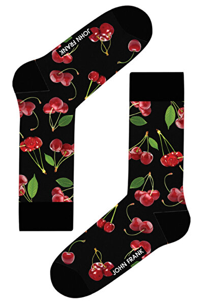 John Frank Desenli Uzun Erkek Çorap