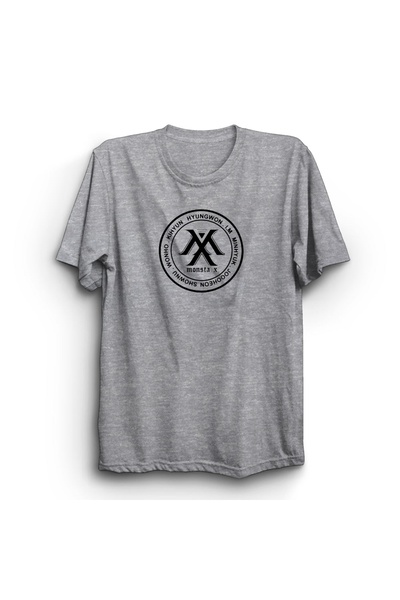 The Fame Monsta X, logo kruga, korejski hip-hop, rep, K-pop majica