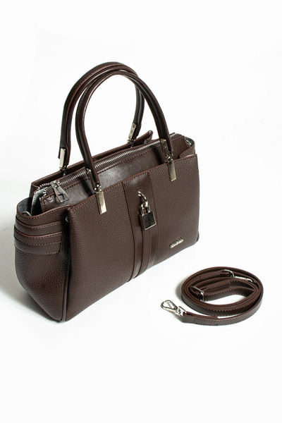 Just Polo Kadın Kahve Suya Dayanıklı El Ve Omuz Çantası MH502923