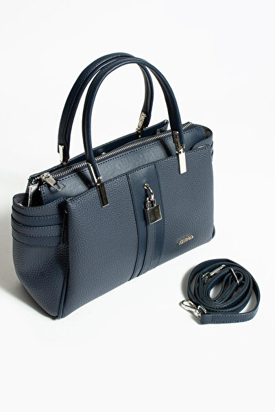 Just Polo Kadın Lacivert Suya Dayanıklı El Ve Omuz Çantası MH502923