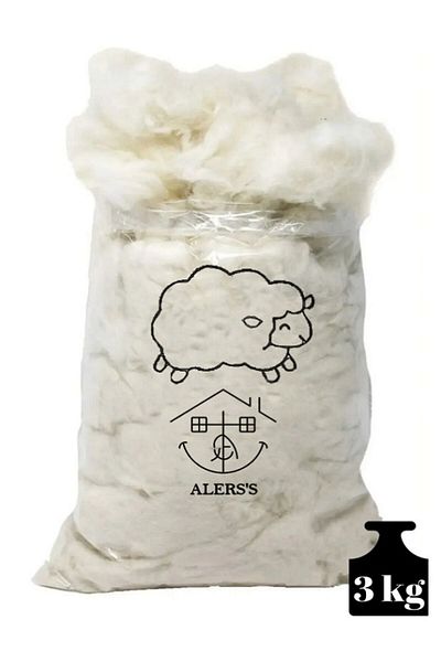 ALERSS 100% Natural Wool 3 kg