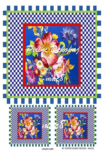 LİNEART ورق ديكوباج نحاسي مقاس 29 × 42 سم