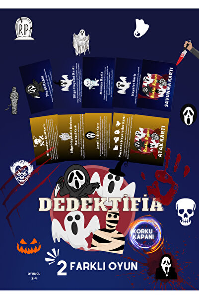 dedektifia KORKU KAPANI KUTU OYUNU