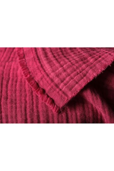 themazi NATURAL DYES Fuchsia 4 Layer Muslin Fabric: The Name of Comfort and Elegance for Babies - Discover Now