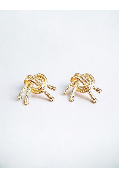 Women's 2-Pack Gold Plated Knot Earrings