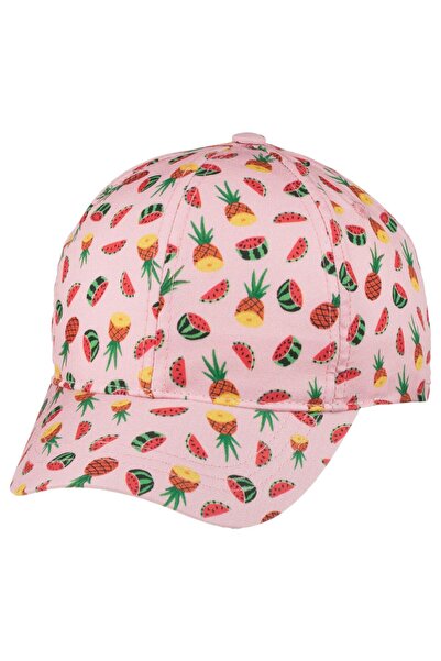 Kitti قبعة بناتي منقوشة لعمر 3-7 سنوات