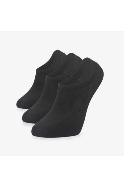 Bolero Set de șosete premium pentru bărbați, din 3 piese, neagră, invizibilă