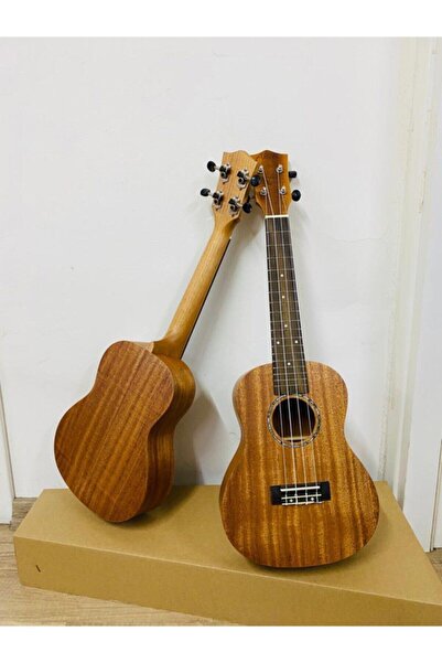 Kmise Üst Kalite Maun Ağacı Concert Boy Profesyonel Ukulele + Pena