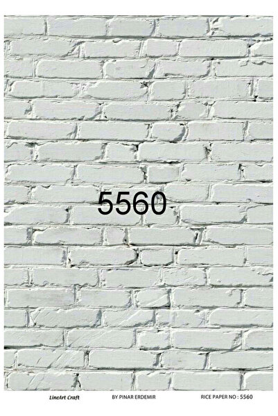 LİNEART ورق ديكوباج نحاسي رقم: 5560 - 29x42 سم