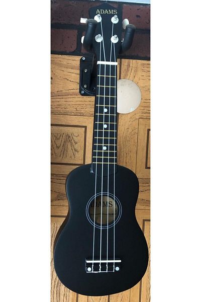 Adams Black Soprano Size Beginner Ukulele