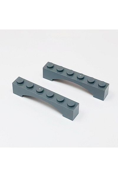 LEGO قوس مخصص من ملحقات Moc مقاس 1 × 6 حزام رمادي داكن سيتم إرسال 4 قطع