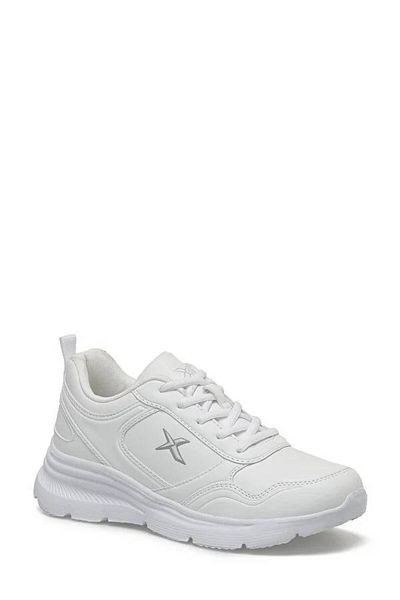 Kinetix Suomy A 101487996   Pantofi sport pentru femei Pu W 4Fx Kinetıx - ALB/GRI
