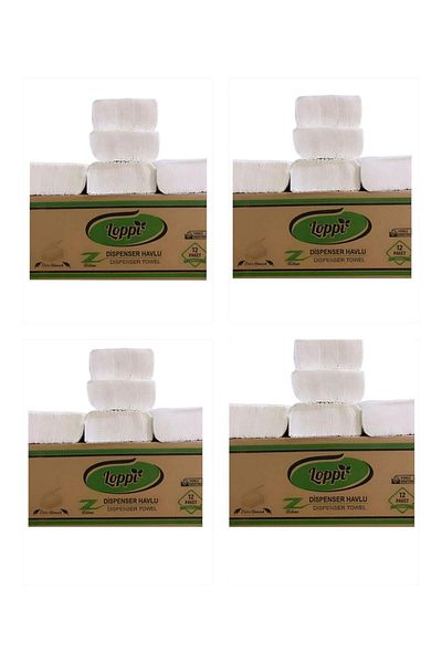 ANIL AMBALAJ Z Fold paper towel dispenser napkin 4 parcel