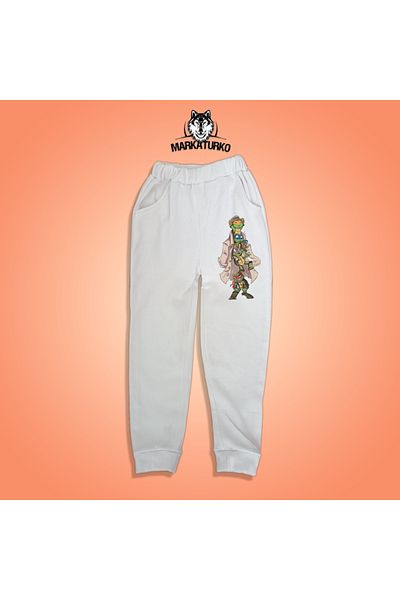 MarkaTurko Ninja Turtles εμπριμέ unisex Προσαρμοσμένο σχέδιο Βαμβακερή παιδική φόρμα 2605-B71