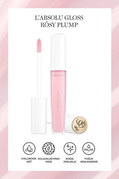 Lancome L'Absolu Gloss Plumper Dudak Dolgunlaştırıcı Likit Ruj Rosy Plump 3614271636621