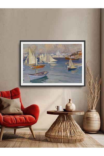 HOMEPACK Pictură orizontală cu un singur cadru Pictură poster modernă TK/433