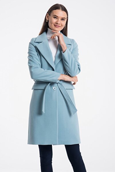 Pitti Women's Baby Blue Coat 70521
