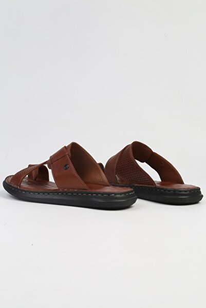 Pierre Cardin ® | PC-5123-3892 Taba-Erkek Terlik