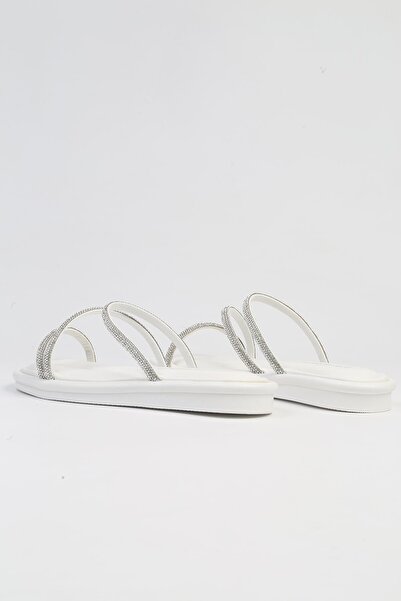 Pierre Cardin ® |   PC-5102-3891 Papuci alb pentru femei