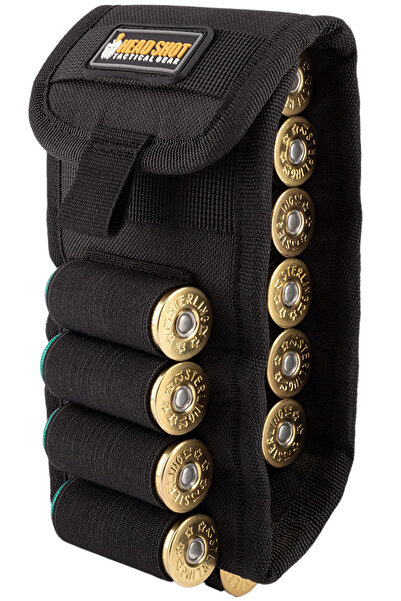 Headshot Çift Taraflı 18'li Bel Tipi Kemer Fişeklik Siyah