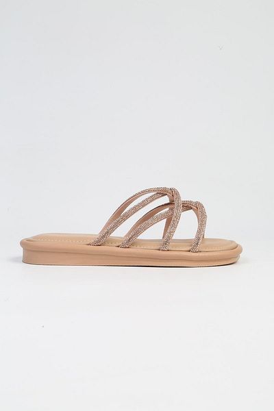 Pierre Cardin ® |   PC-5104-3891 Μπεζ-Γυναικείες Παντόφλες