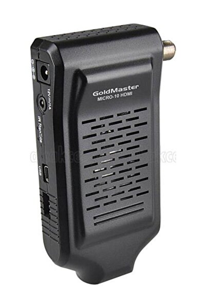 GOLDMASTER Micro-10 HDMI Çıkışlı Uydu Alıcısı