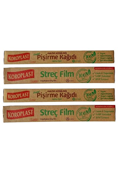 Koroplast ورق الخبز الطبيعي 2 قطعة فيلم مطاطي طبيعي 25 متر 2 قطعة حزمة المزايا