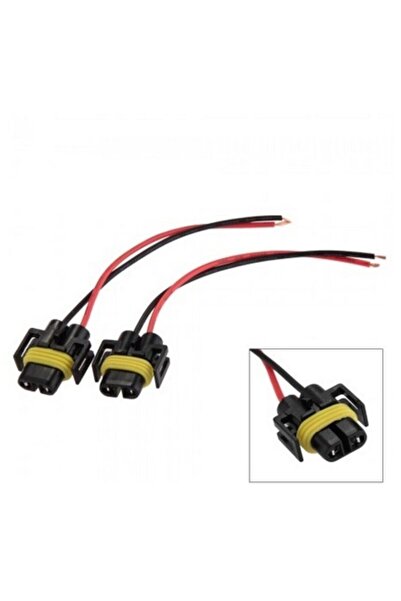 Auto Ampulance H8 H9 H11 Kablolu Far Ampul Soketi 2 Adet