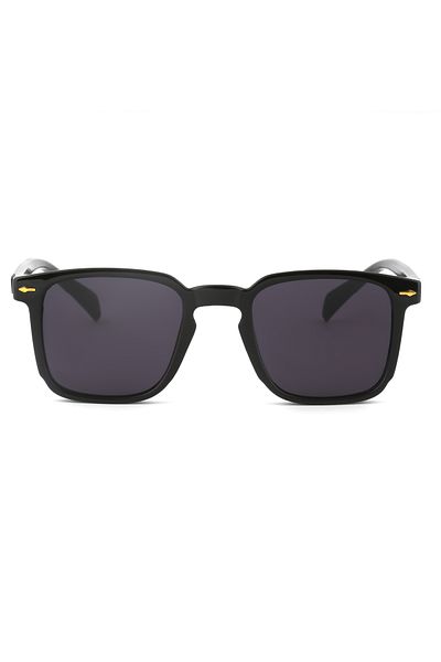 ModaLand Black Glass Black Frame Unisex Glasses