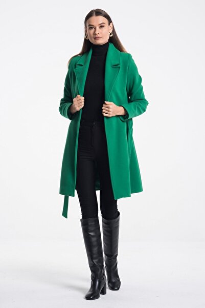 Pitti Women's Grass Green Coat 70477