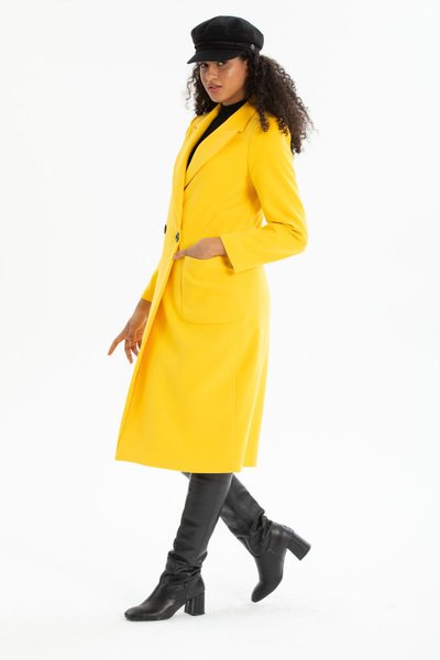 Pitti Women's YELLOW Coat 70581