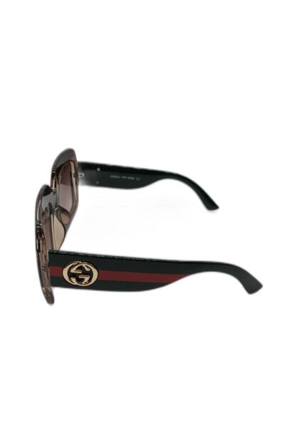 Angel Eyes Brown Glass Square Frame Women Sunglasses Ae1795c18b3314x9