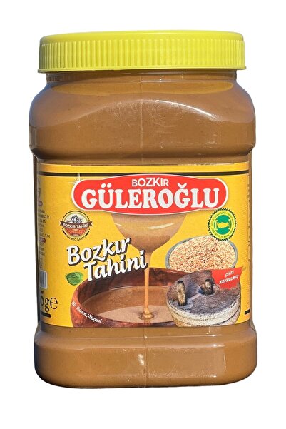 Bozkır Güleroğlu Kepekli Bozkır Tahini Plastik Kutu Net 800 gr