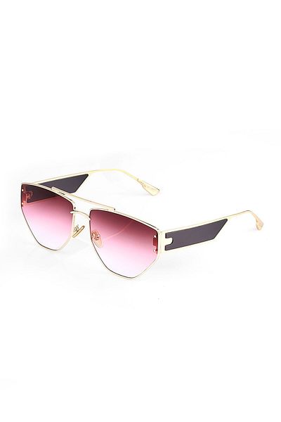 Angel Eyes Ae2005c4b4454 Rose Gold Color Frame Geometric Women's Sunglasses