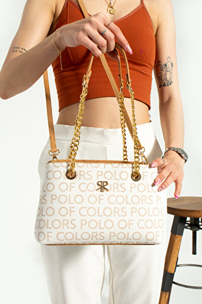 ImPolo Lorin KremKamlEmpirme Друкована жіноча сумка через плече та на ремені ...