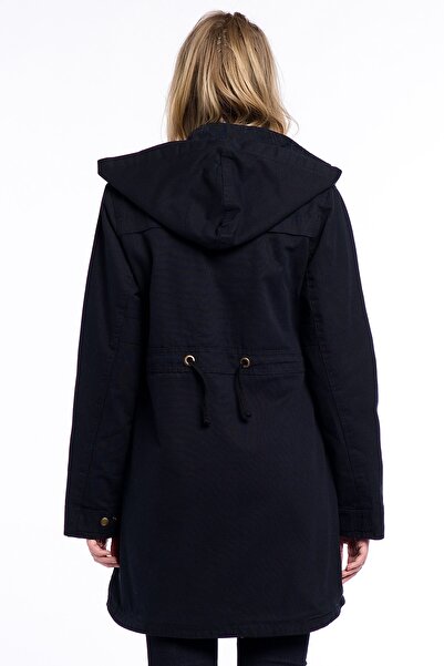 Pitti Women's Navy Blue Coat 70326