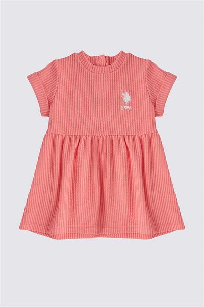 U.S. Polo Assn. U.S. Polo Assn Baby Girl Pink Dress
