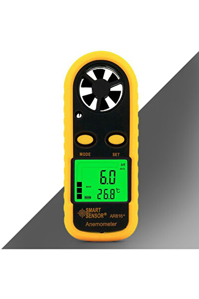 Sevgift AR 816 Rüzgar Hızı ve Sıcaklık Ölçer Anemometre