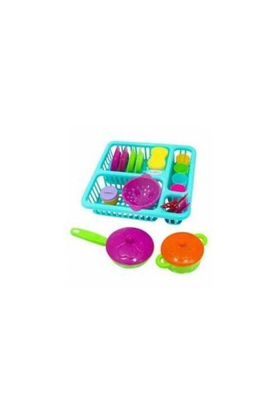 Depomiks Avm Toy Dish Rack Plate Cookware Total Set 33 Pieces / Cuttable Toy Fruit Gift