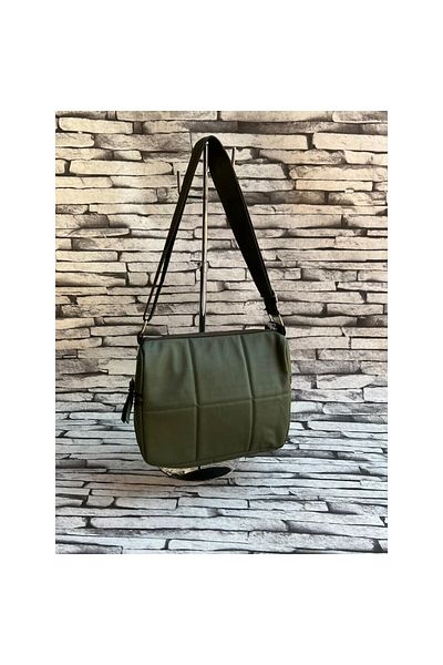 AlphaClub Bag Khaki Satin Waterproof Adjustable Strap Arm And Shoulder Women's Bag