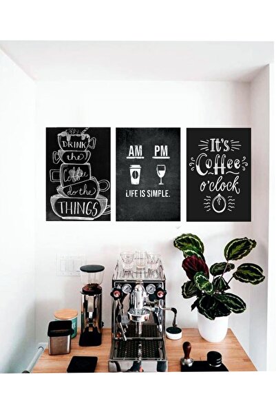 icase Κουζίνα Coffee Corner Am Pm Decor Concept Πίνακας Εκτύπωσης Ποιότητας M...
