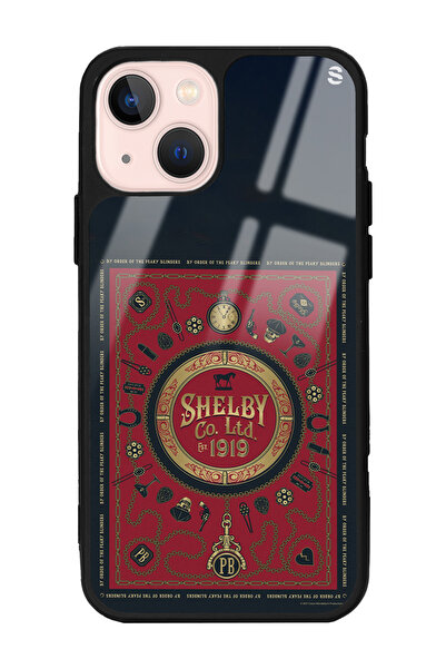 Spoyi iPhone 15 Peaky Blinders Shelby Co, Tasarımlı Glossy Telefon Kılıfı