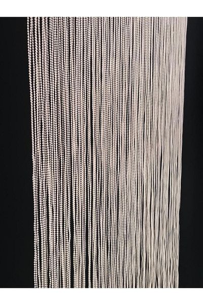 özdeğer home 80x200 Cream Zero Dec Door Curtain Curtain Door Ornament Bead Curtain